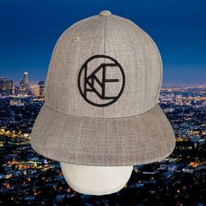 Kane West Snap Back Straight Bill Trucker Hat Hip Hop Producers Stitching Style